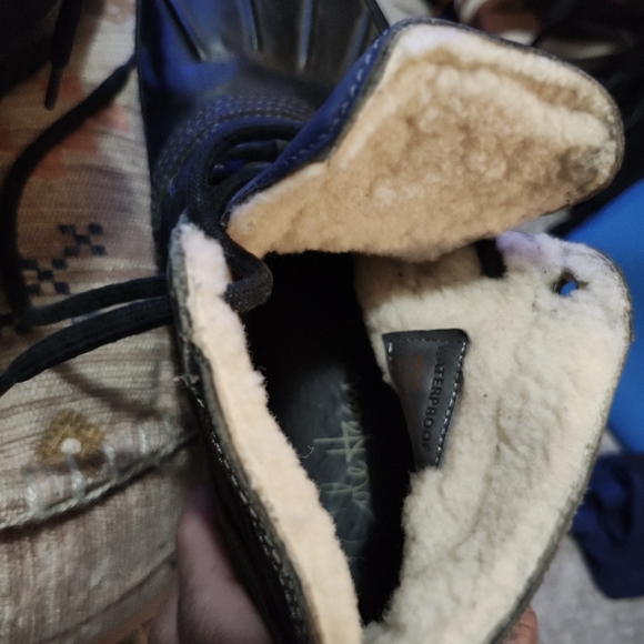 Sz10 Cole haan black duck boots - Picture 2 of 4